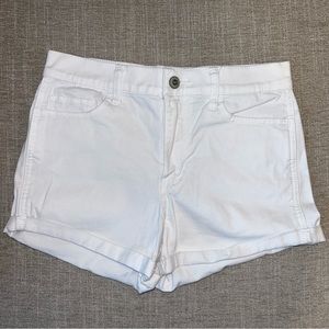 Hollister White Shorts